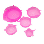 Reusable Silicon Stretch Lids (6PCS)