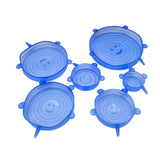 Reusable Silicon Stretch Lids (6PCS)